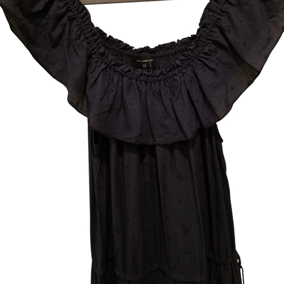 Ulla Johnson Peasant Slouchy Maxi Dress. Navy Blue. Size 0 - Picture 12 of 15